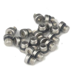 Reservoir Bleed Screw/O-Ring Stainless - Silver