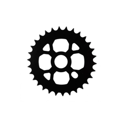 Foaie pedalier BMX 30T, negru