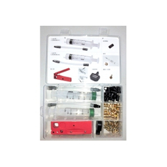 Trusa Scule Tektro Tackle Box Bleeding Kit, Seringi, Placute, Fitinguri, Cutter