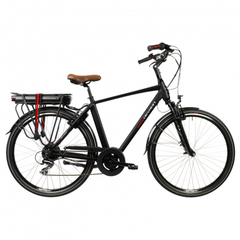 Bicicleta Electrica Devron 28426 Nexus 8 - 28 Inch, L, Negru