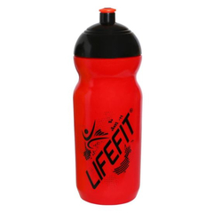 Bidon Apa Fitness - 600 ml, Rosu-Negru