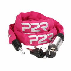Antifurt Bicicleta P2R AVENIR - 4x650 mm, Roz, Culoare produs: Roz