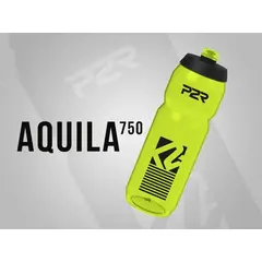Bidon Apa pentru ciclism P2R Aquila 750 ml, Verde-Negru