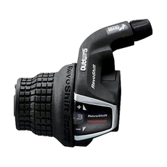 Maneta Schimbator Shimano SL-RS35L, 3viteze, SIS Revo, 22.2mm, index-3V