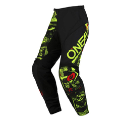 Pantaloni Ciclism O'Neal Element Attack V.23 - 32/48, Negru-Galben Neon