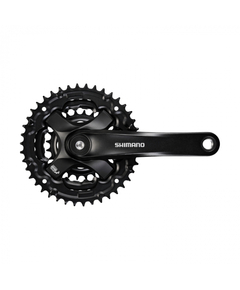 Angrenaj Pedalier Shimano Tourney FC-TY501 - Brat 170 Mm, Negru