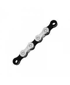 Lant Bicicleta KMC X10, 10 Viteze, 1/2X11/128 Inch, 122 Zale, Argintiu-Negru