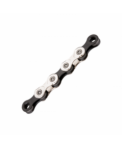 Lant Bicicleta KMC X11, 11 Viteze, 1/2X11/128 Inch, 114 Zale, Argintiu-Negru