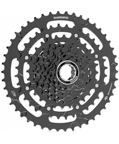 Pinion Bicicleta Shimano Cues, CS-LG400-9, 9 viteze, 11-46T, Negru