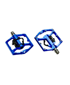 Pedale P2R Flatman 70SPD, 3SB - Albastru inchis