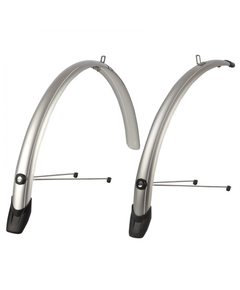 Set Aparatori Noroi Polisport Towny - 26 Inch, Argintiu