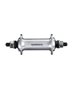 Butuc Fata Shimano TX500DS - 36H, 100 mm, Argintiu