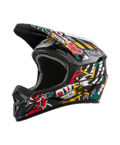 Casca Ciclism O'Neal Backflip Helmet Inked V.24 - 61-62 Cm, XL, Policolor