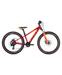 Bicicleta Copii Bulls Tokee 24 Disc - 24 Inch, Rosu