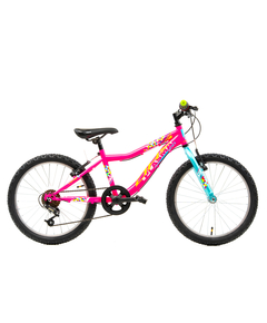 Bicicleta Copii DHS Plasma - 20 Inch, Roz