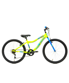 Bicicleta Copii DHS Plasma - 24 Inch, Galben