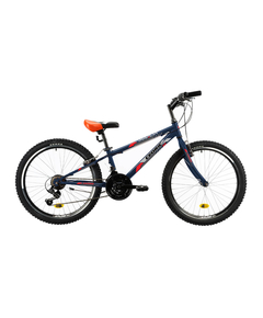 Bicicleta Copii Dhs 2421 Cedric - 24 Inch, Albastru