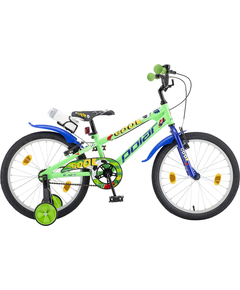 Bicicleta Copii Polar 2024 Football - 20 Inch, Verde-Albastru