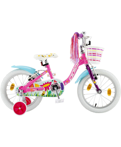 Bicicleta Copii Polar 2024 Summer - 16 Inch, Roz-Albastru