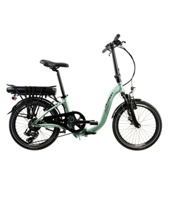 Bicicleta Electrica Pliabila Devron 20122 - 20 Inch, S, Verde