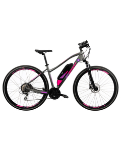 Bicicleta Electrica Afisport C17 - 28 Inch, M-L, Gri-Mov