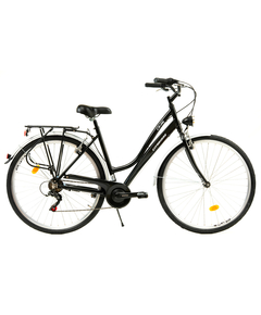 Bicicleta Oras Dhs City 28001 - 28 Inch, L, Negru