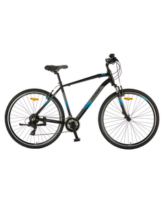 Bicicleta Trekking Polar Forester Comp - 28 inch, S-M, Negru-Albastru