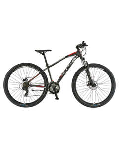 Bicicleta Mtb Polar Wizard 1.0 - 29 inch, S-M, Gri-Rosu