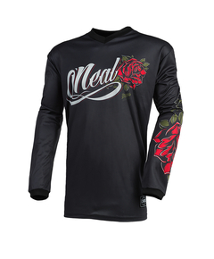 Bluza Ciclism Femei O'Neal Element Women Roses - S, Negru-Rosu