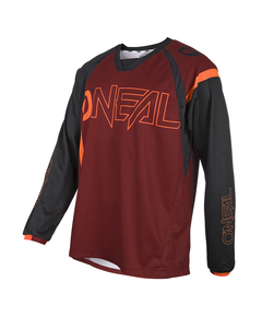 Bluza Ciclism O'Neal Element Fr Hybrid- XL, Rosu-Portocaliu