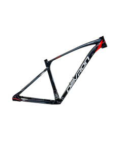 Cadru Bicicleta Devron Riddle Race R7.7 - M, 457 Mm, Negru-Gri