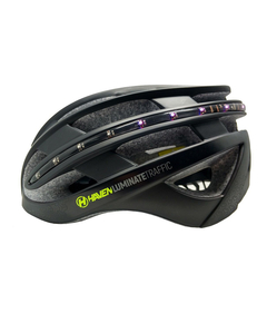 Casca Ciclism MTB Haven Luminate Traffic - L-XL, Negru