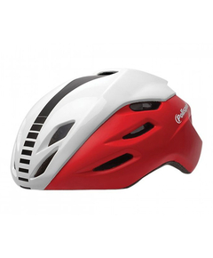 Casca Ciclism Road Polisport Aero - 54-58 cm, M, Rosu-Alb