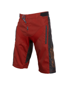 Pantaloni Scurti Ciclism O'Neal Element Fr Hybrid - 30, Rosu-Portocaliu