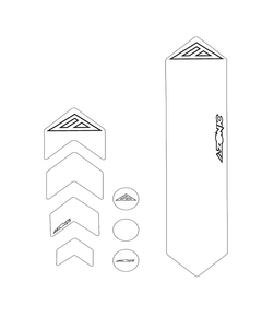 Protectie Cadru Azonic Tip Abtibild - L, Transparent