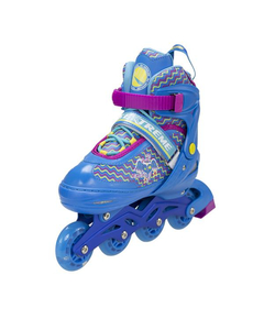 Role Dama, Reglabile Nils Extreme Junior Nj4613, L 38-41, Albastru-Roz
