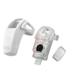 Stop Spate Bicicleta Knog Boomer Usb - Alb