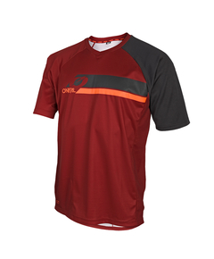 Tricou Ciclism O'Neal Pin It - M, Rosu-Portocaliu