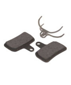 Placute Frana Disc Bicicleta Fibrax Ash911, Semi-Organice - Negru