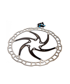 Rotor Disc Bicicleta Fibrax Fcr180ULB - Diam 180 Mm, Negru