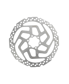Rotor Disc Bicicleta Shimano Rt26-S - 160 mm, Argintiu, Fara Ambalaj
