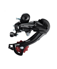 Schimbator Spate Shimano RD-TZ500 TZ GS - 6 Viteze, Negru