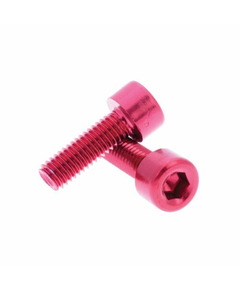 Suruburi Bidonas Cadru Fibrax Fcm1000 - M5 x 15 Mm, Rosu