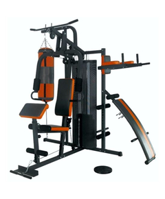 Aparat Multifunctional Fitness 4 Posturi Dhs 3003 - Negru-Rosu