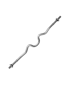 Bara Greutati Curbata Dhs S - 120 Cm, Argintiu