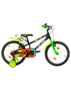 Bicicleta Copii DHS Dino - 18 Inch, Negru
