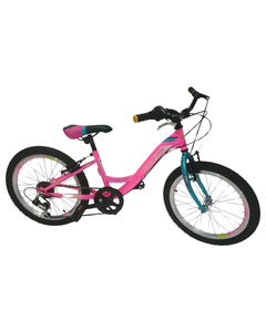 Bicicleta Copii DHS Modesty - 20 Inch, Roz