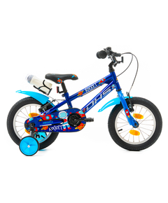 Bicicleta Copii DHS Rocket - 14 Inch, Albastru