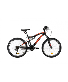 Bicicleta Copii Dhs 2445 - 24 Inch, Negru