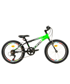 Bicicleta Copii Dhs Terrana 2023 - 20 Inch, Negru/Verde
